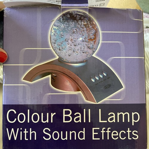 Colour ball lamp sound - ball, effects