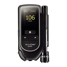 ACCU-CHEK MOBILE BLOOD GLUCOSE MONITOR,METER,LANCING,DRUM, EUROPEAN VERSION MGDL