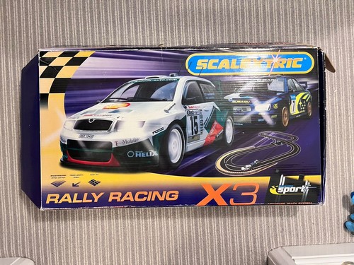Scalextric rally - scalextric, x3