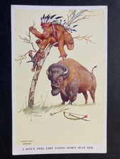 I Don't Feel Like Going Down Just Yet Vintage Lawson Wood Gran'pop Postcard E24