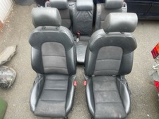 2003-2013 MK2 8P AUDI A3 S-LINE SET OF LEATHER SEATS 5 DOOR HATCH 1K4881106NS