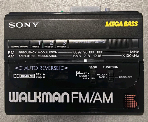Sony walkman bf64 - wm-bf64, vintage