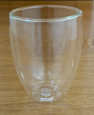 BODUM PAVINA DOUBLE WALLED THERMO GLASS TUMBLER MUG 