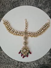 Golden Indian bridal Matha