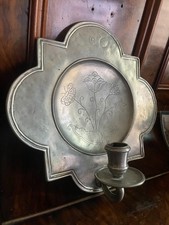 Quadrilobo Art Nouveau Pewter