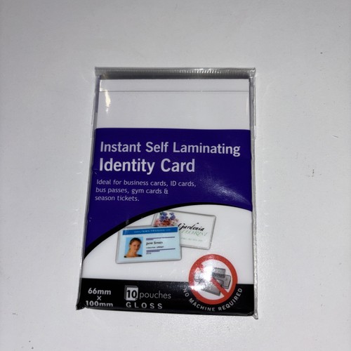 Instant self laminating - instant, self-laminating