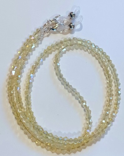 Lemon yellow eyeglass chain - lemon,