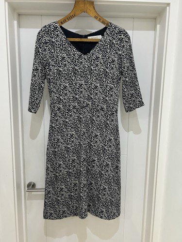 Goat zip back dress - goat, leaf