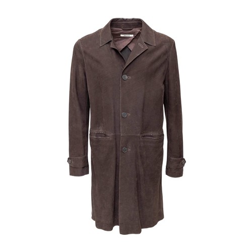Bally brown suede - brown, long