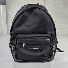 Tommy Hilfiger Mens Backpack Black Uptown Nylon Bag