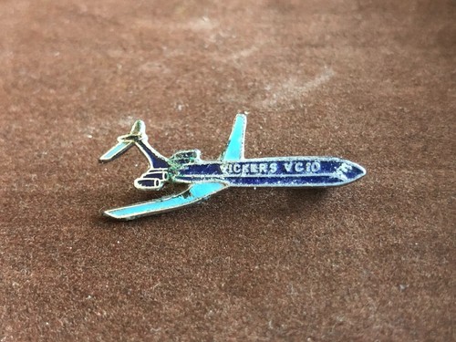 Vintage vickers vc10 metal pin - vickers,