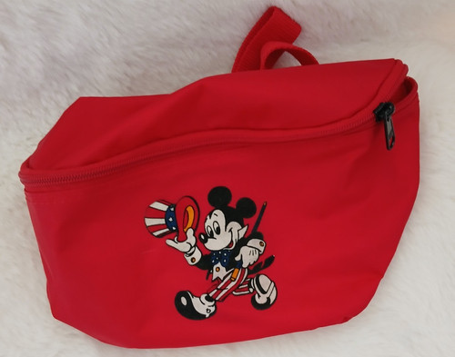 Walt disney red bum - disney,