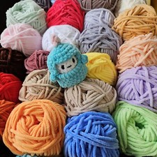 Baby Soft Fluffy  Chenille yarn, Baby Dolce chenille yarn baby velvet yarn