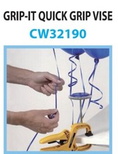 Conwin Clamp with Ring x Hold Wire Balloons, Grip-it Quick Gripe Vise