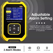 GM Geiger Counter Tube Nuclear Radiation Detector β/γ/X-Ray Dosimeter Monitor