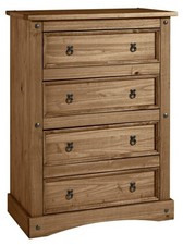 Puerto Rico 4 Drawer Chest -