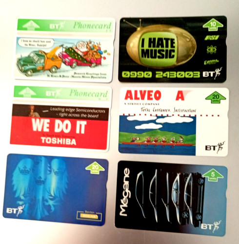 Telephone cards - x,