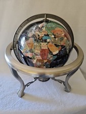 World Globe-Semi-Precious