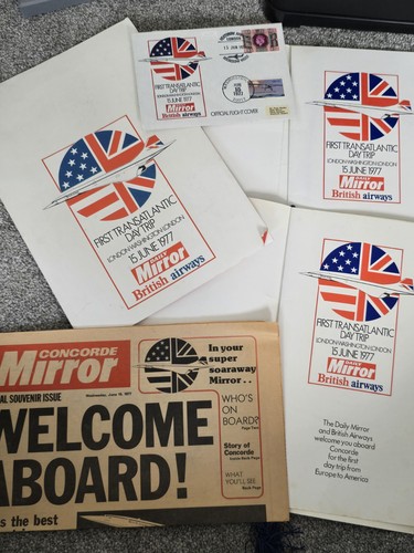Concorde first transatlantic - first,