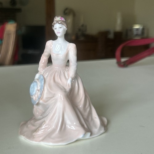 Coalport bone china figurine - china,