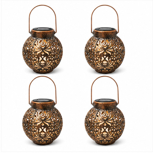 Pack solar moroccan lanterns - solar,