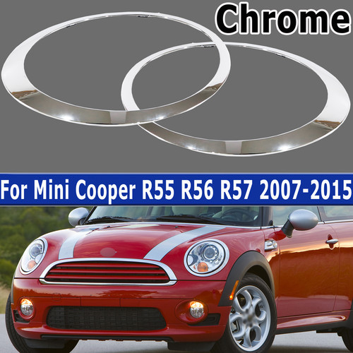 2pcs chrome headlight - chrome,