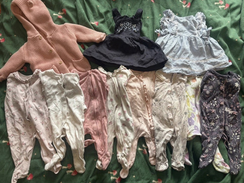 Girls baby bundle - 0-3,