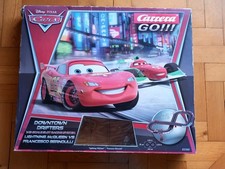Carrera Go!!! Downtown Drifters Disney Pixar Cars Slot Car Set PLUS Spare Track 