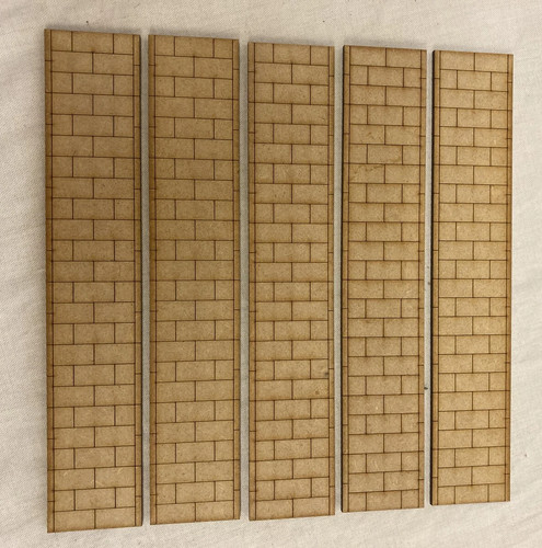 Pavement boards oo gauge - boards.,