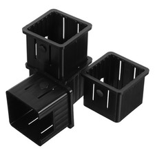  4 Pcs Square Tube Inserts