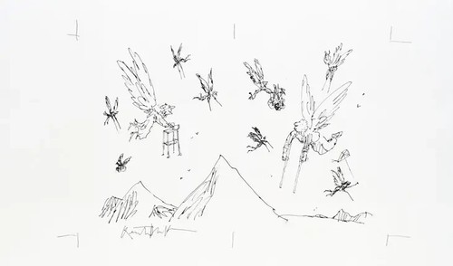 Original quentin blake pen - quentin,