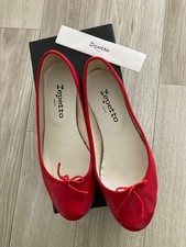 Repetto Red Leather Ballet