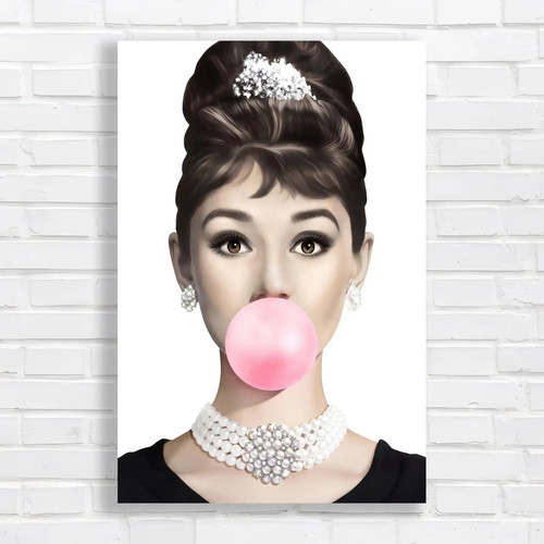 Audrey hepburn bubblegum - audrey,