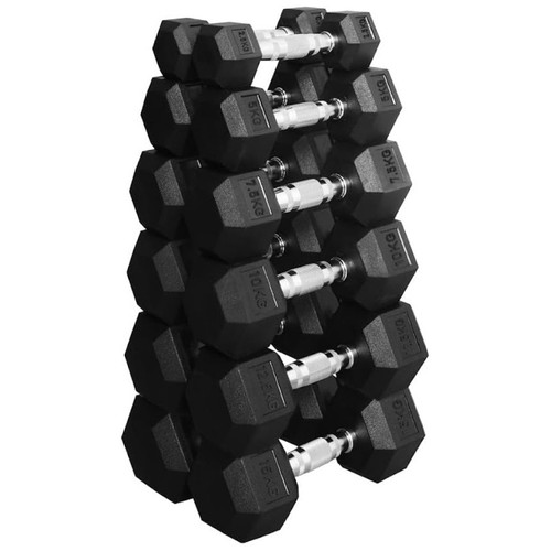 Hex dumbbells sets 60kg - hex,