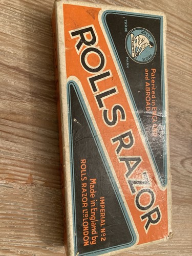 Vintage rolls razor boxed and - vintage,