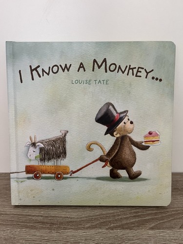 Jellycat books know monkey - a,