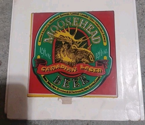 Vintage moosehead beer - moosehead,