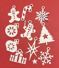 Mini Christmas Tags Metal Craft Dies. Card Making, Scrapbooking UK Seller