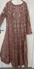 Ladies Long Pink Anarkali
