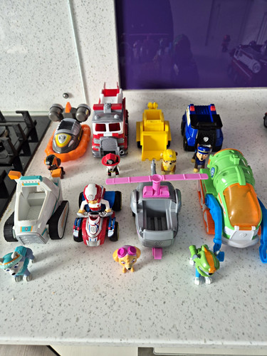 Paw patrol vehicles - paw, pups