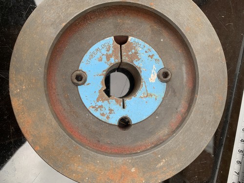 Taperlock twin vee groove - taperlock, 6"