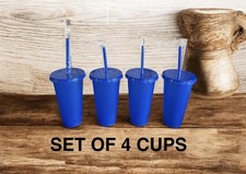 4pk - Plastic  710ml Blue