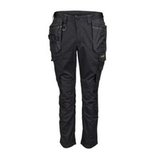 Apache Sudbury Black Holster Slim Fit Stretch Trousers Cargo Cordura