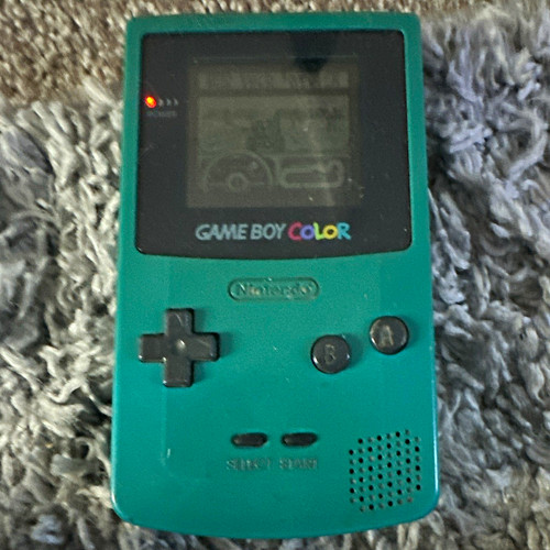 Nintendo game boy - game, teal