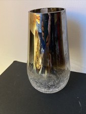 Silver Mirror Glass Vase with