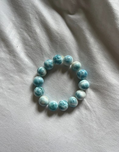 High grade larimar bracelet - high,