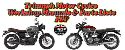 Triumph motor cycles workshop - triumph,