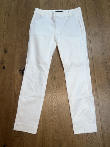 Zara white slim - fit, cigarette
