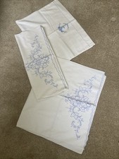 3 Vintage Pillowcases. 2 are a set and one individual. 100% Cotton. Perfect.