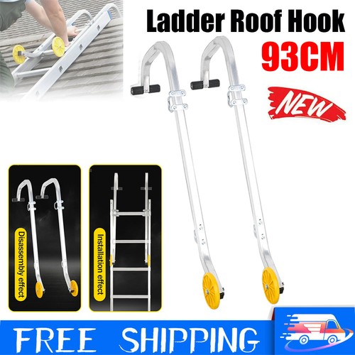 Heavy aluminium roof ladder - heavy,